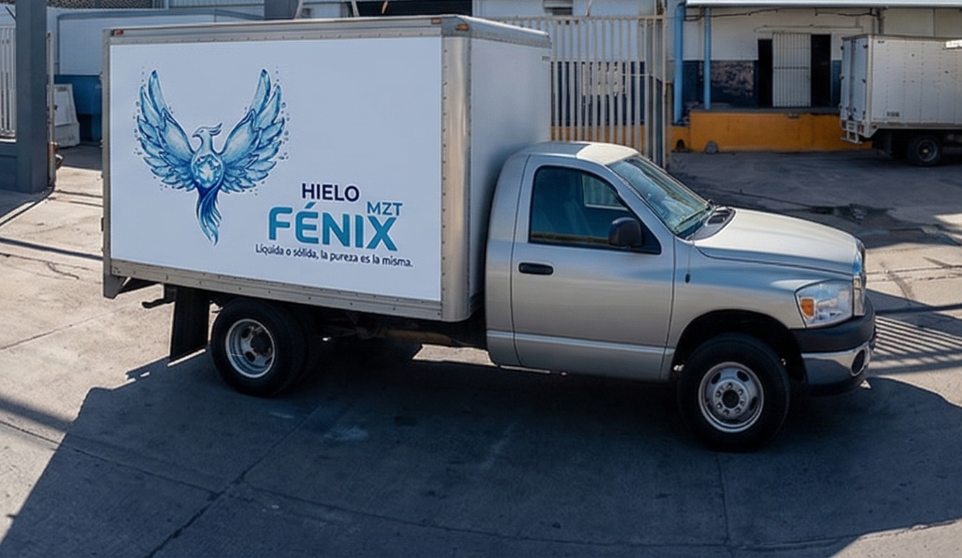 Camión de hielo
